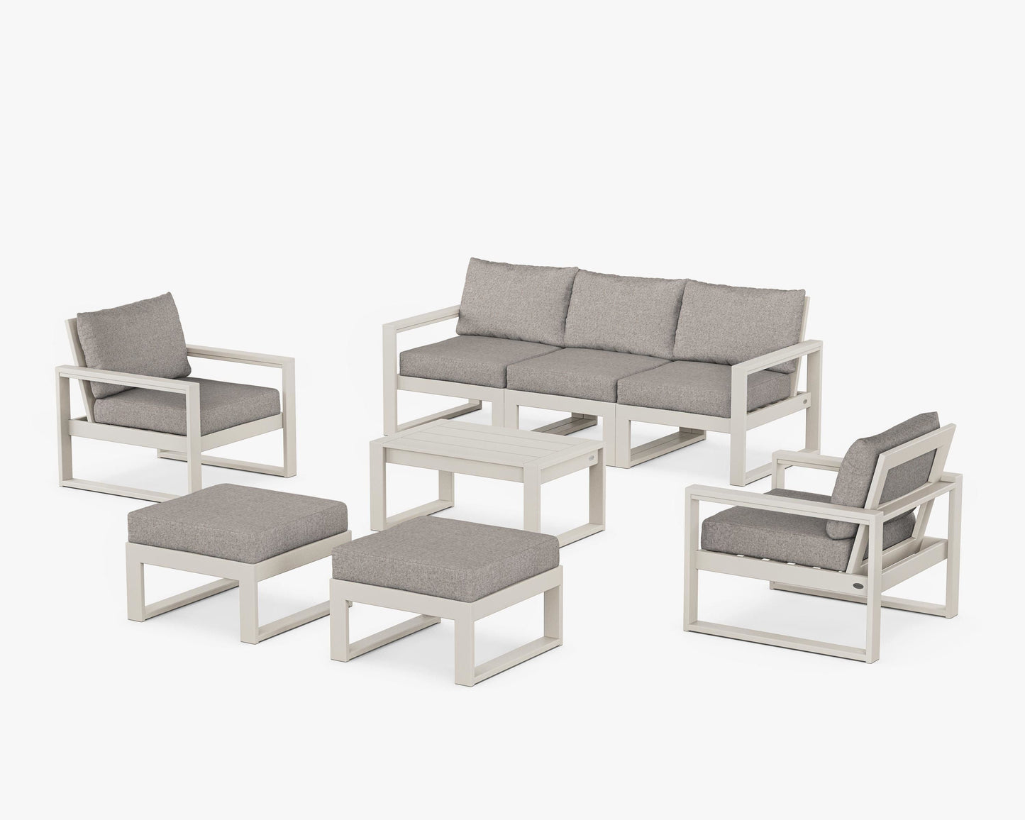 EDGE Sectional 8-Piece Lounge Sofa Set