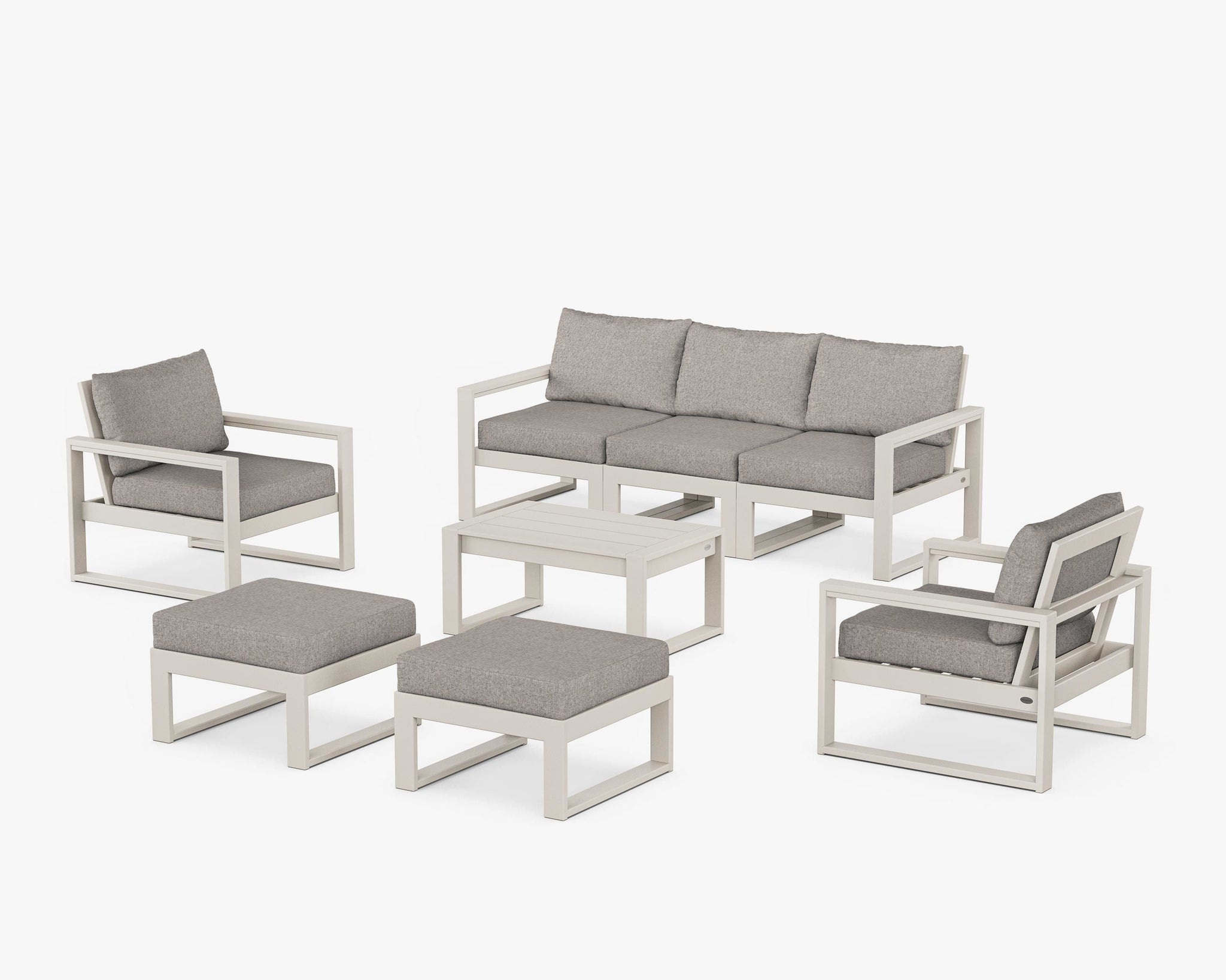 EDGE Sectional 8-Piece Lounge Sofa Set