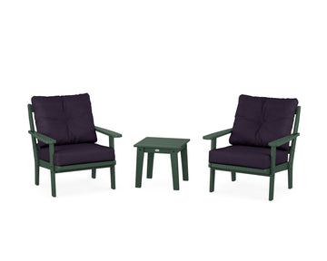 Mission 3-Piece Deep Seating Set