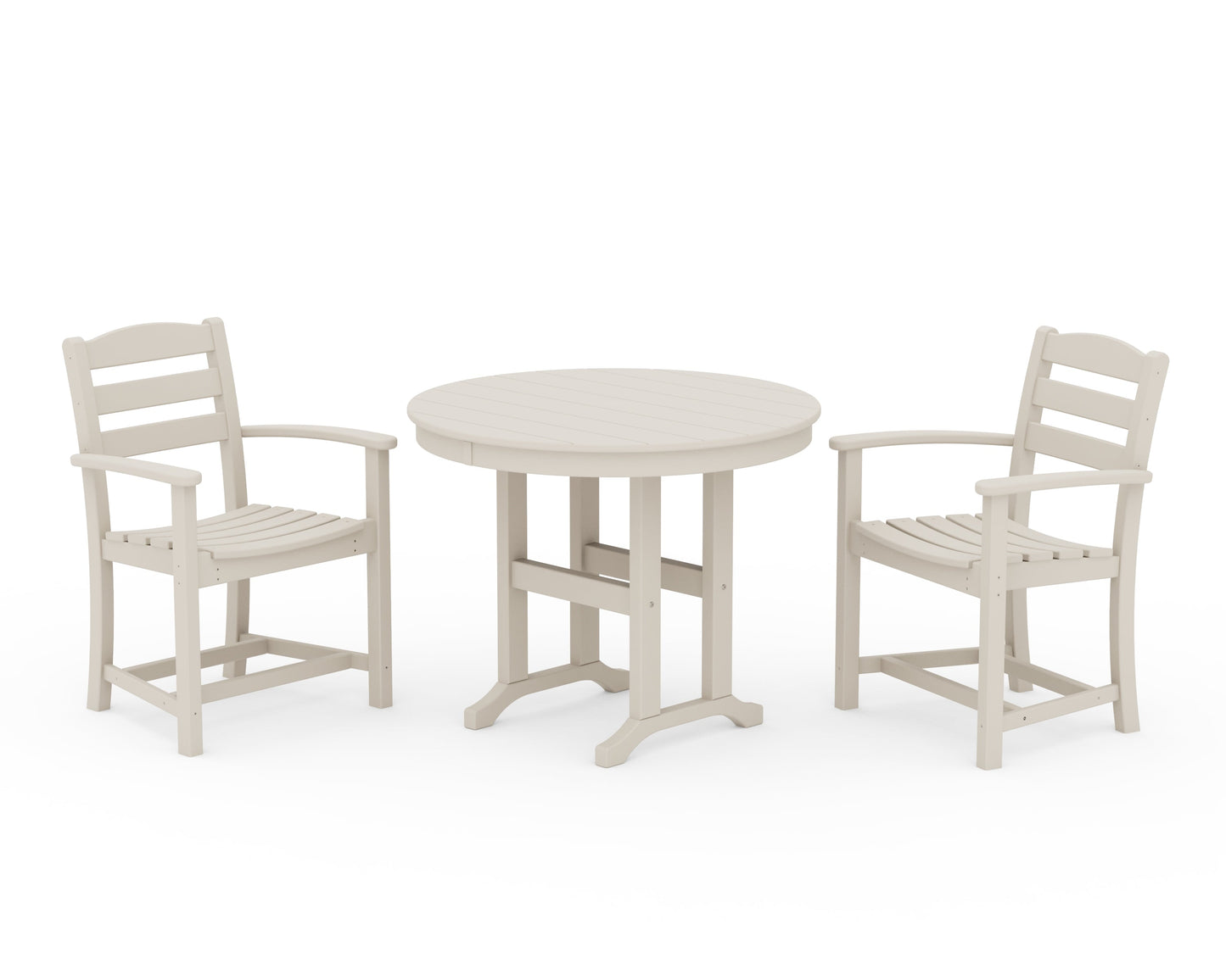 La Casa Café 3-Piece Round Dining Set