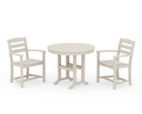 La Casa Café 3-Piece Round Dining Set