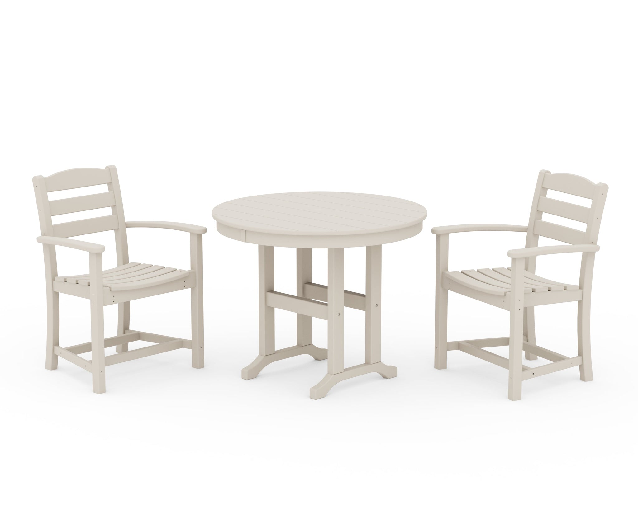 La Casa Café 3-Piece Round Dining Set