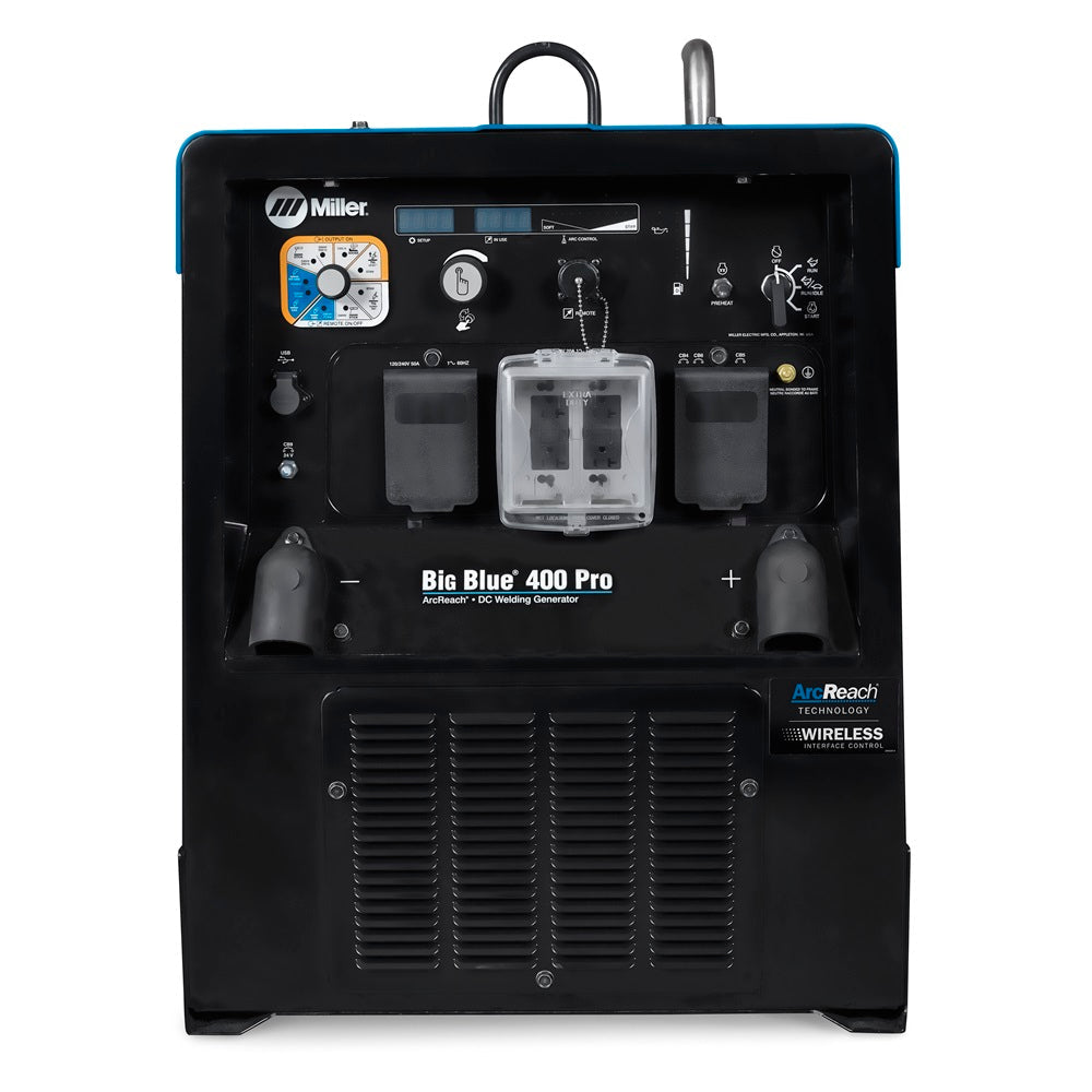 Miller Big Blue 400 Pro (Kubota) w/ ArcReach & WIC - 907732013