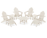 Long Island Adirondack 9-Piece Conversation Group