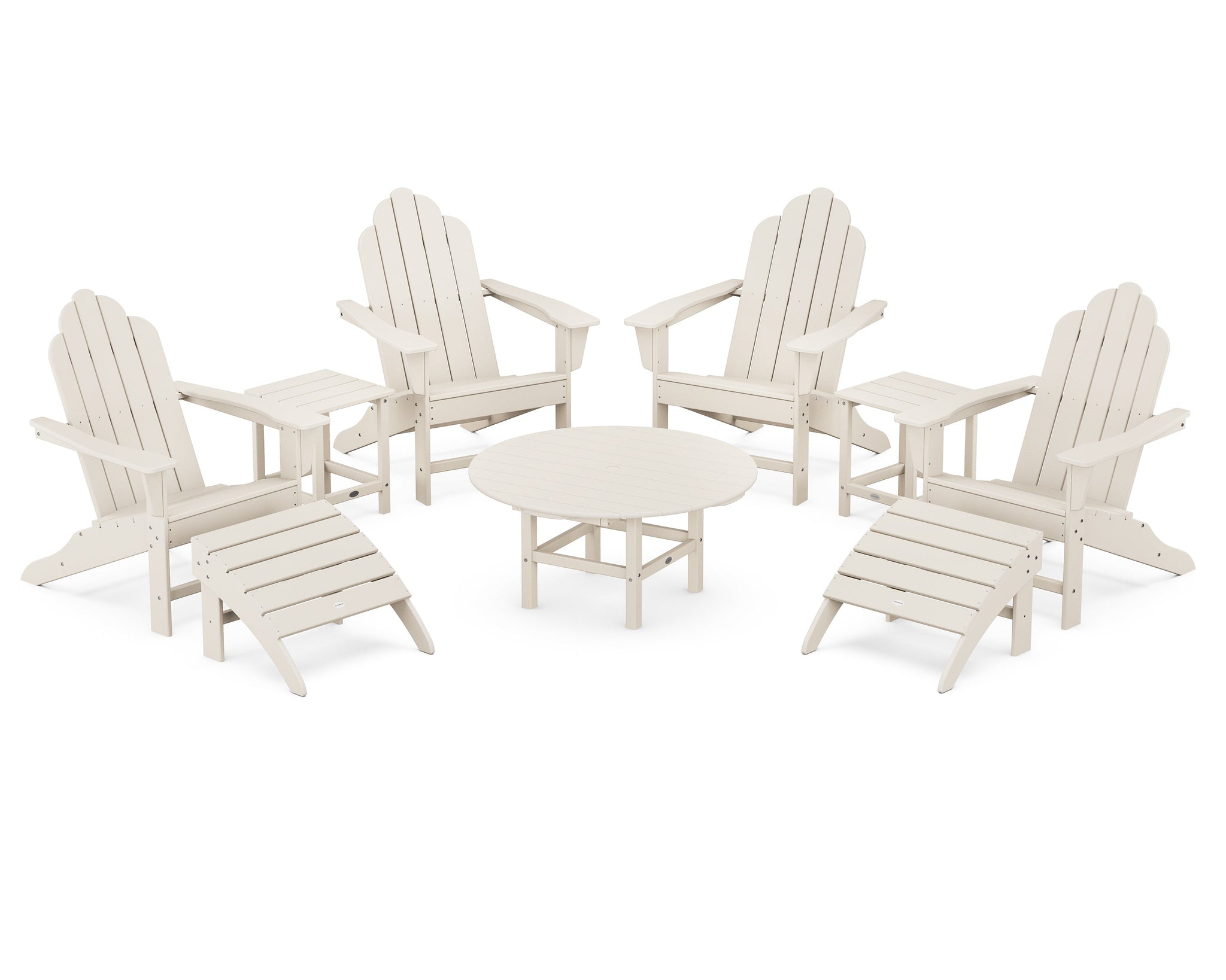 Long Island Adirondack 9-Piece Conversation Group