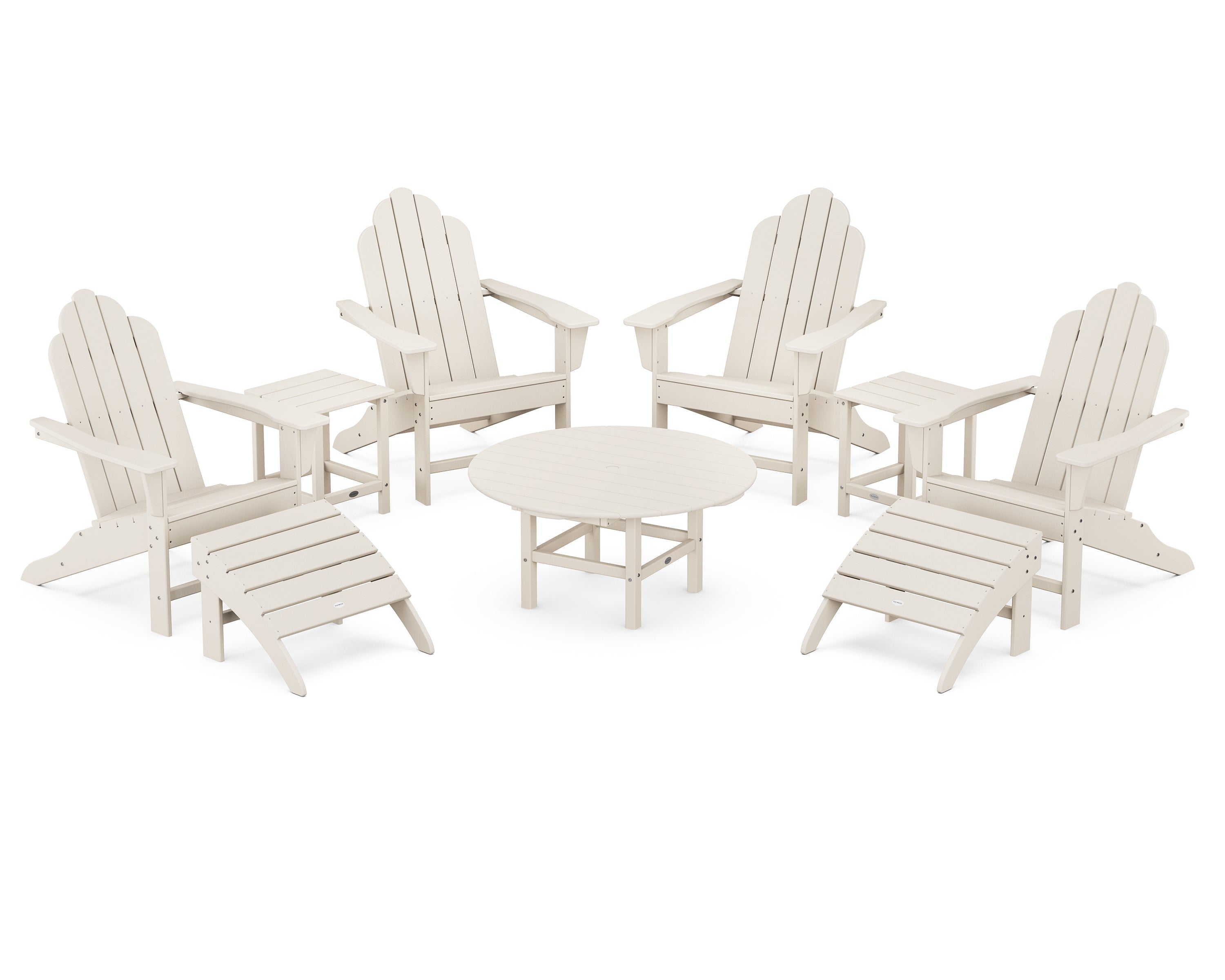 Long Island Adirondack 9-Piece Conversation Group