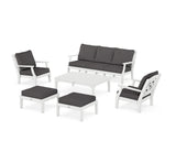 Chinoiserie 6-Piece Lounge Sofa Set