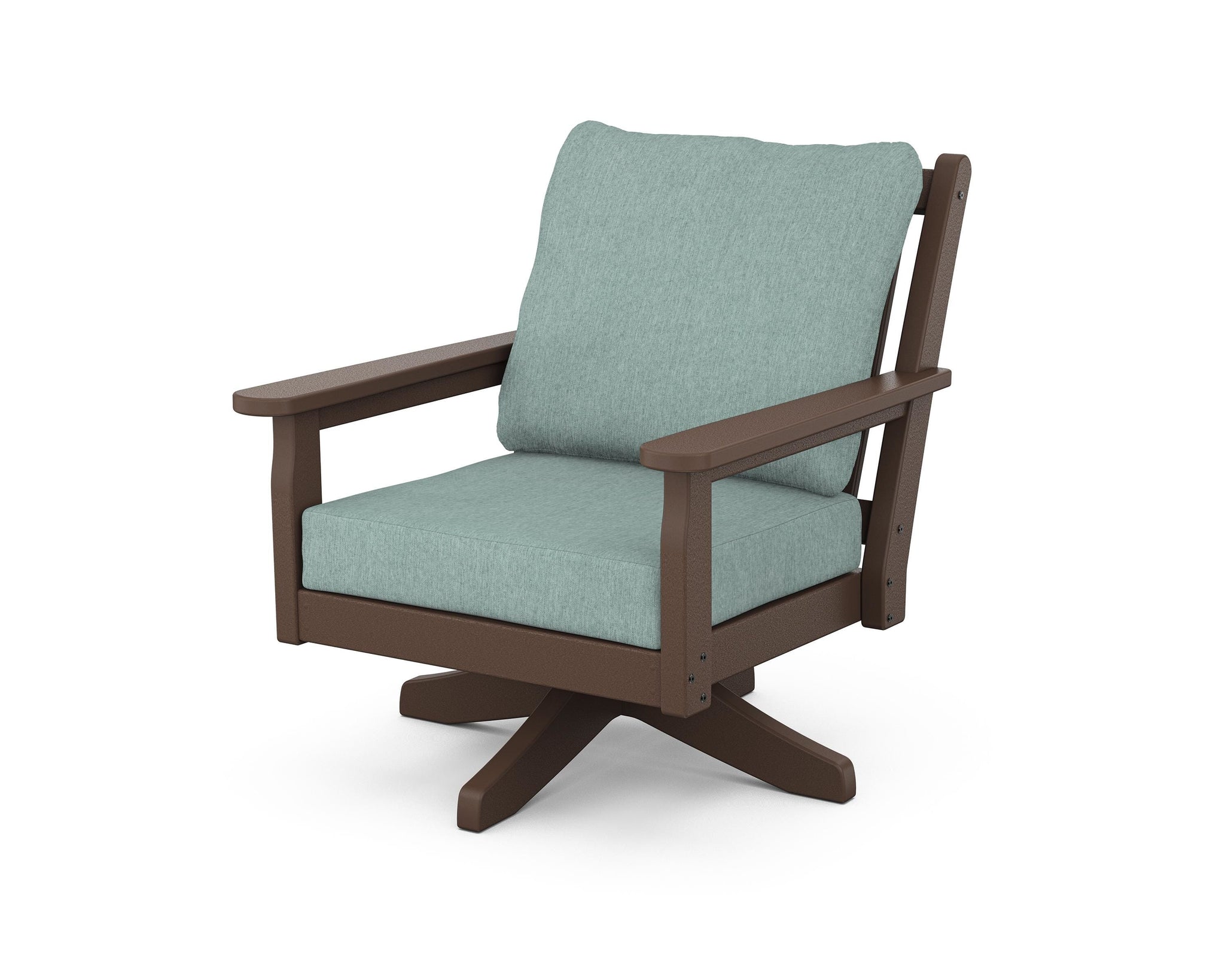 Chippendale Deep Seating Swivel Chair