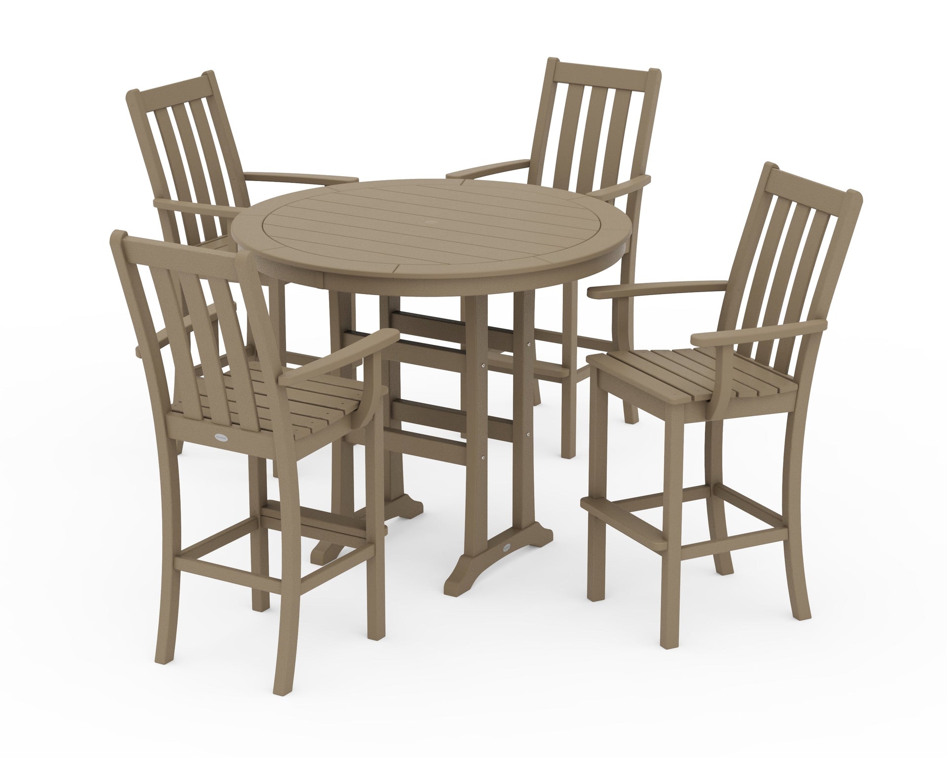 Vineyard 5-Piece Round Bar Set