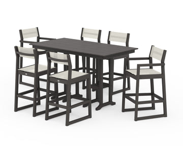 EDGE Sling 7-Piece Farmhouse Bar Set
