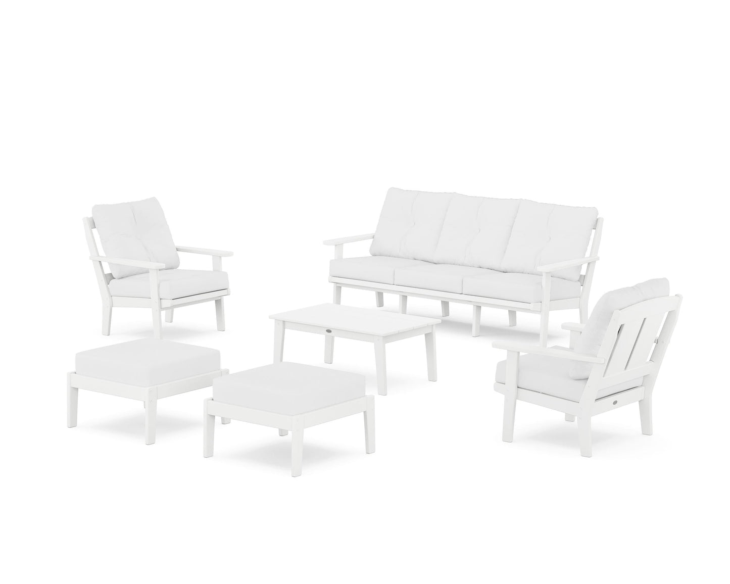 Mission 6-Piece Lounge Sofa Set