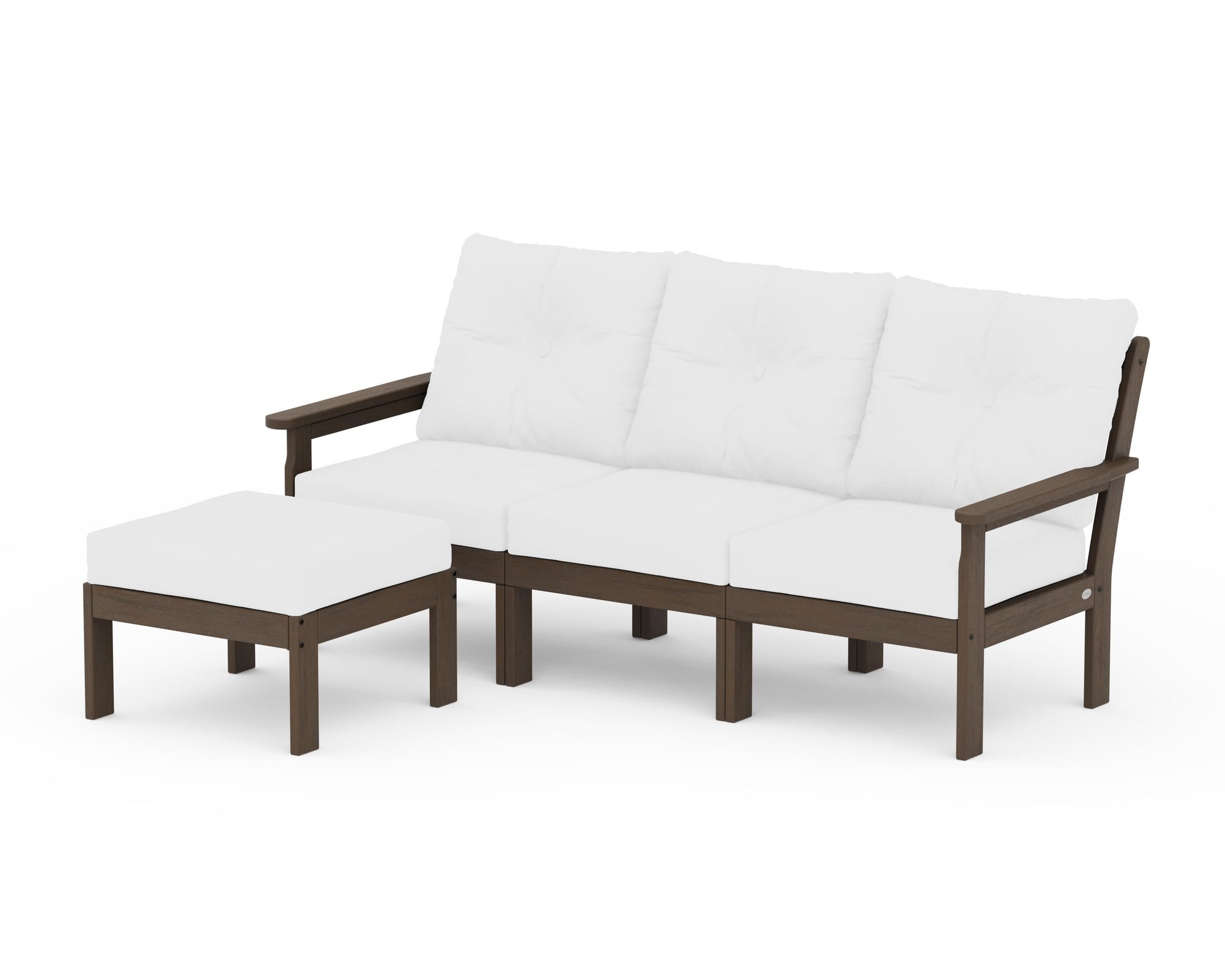 Vineyard 4-Piece Sectional with Ottoman