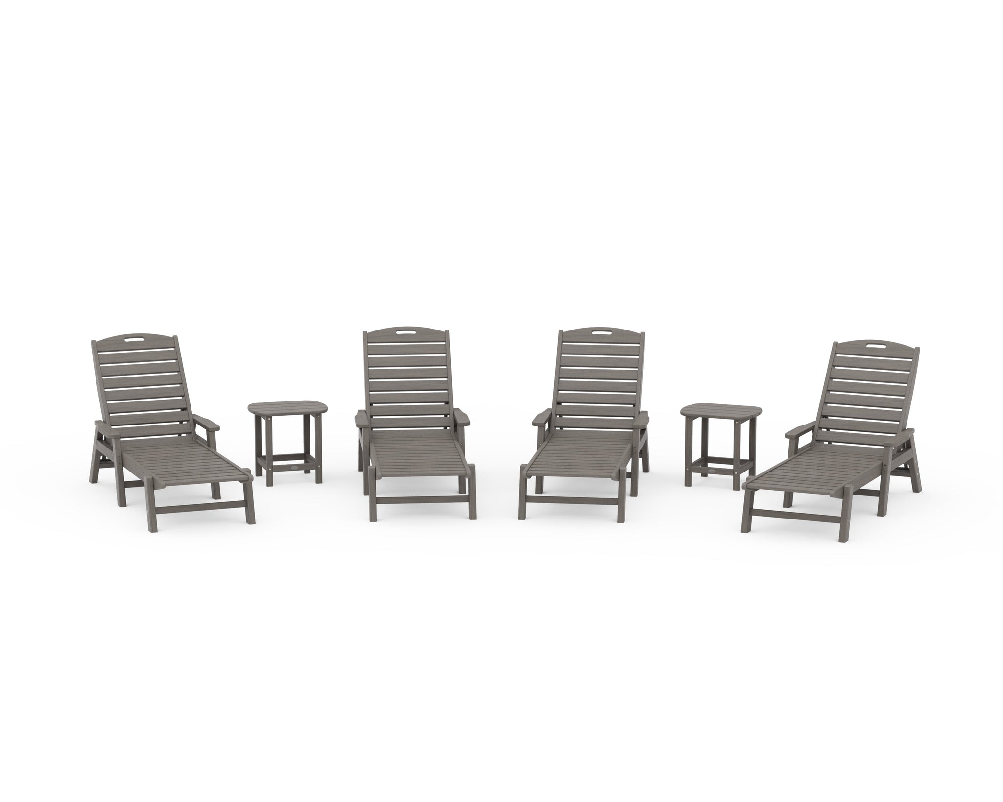 Nautical Chaise 6-Piece Set with Arms