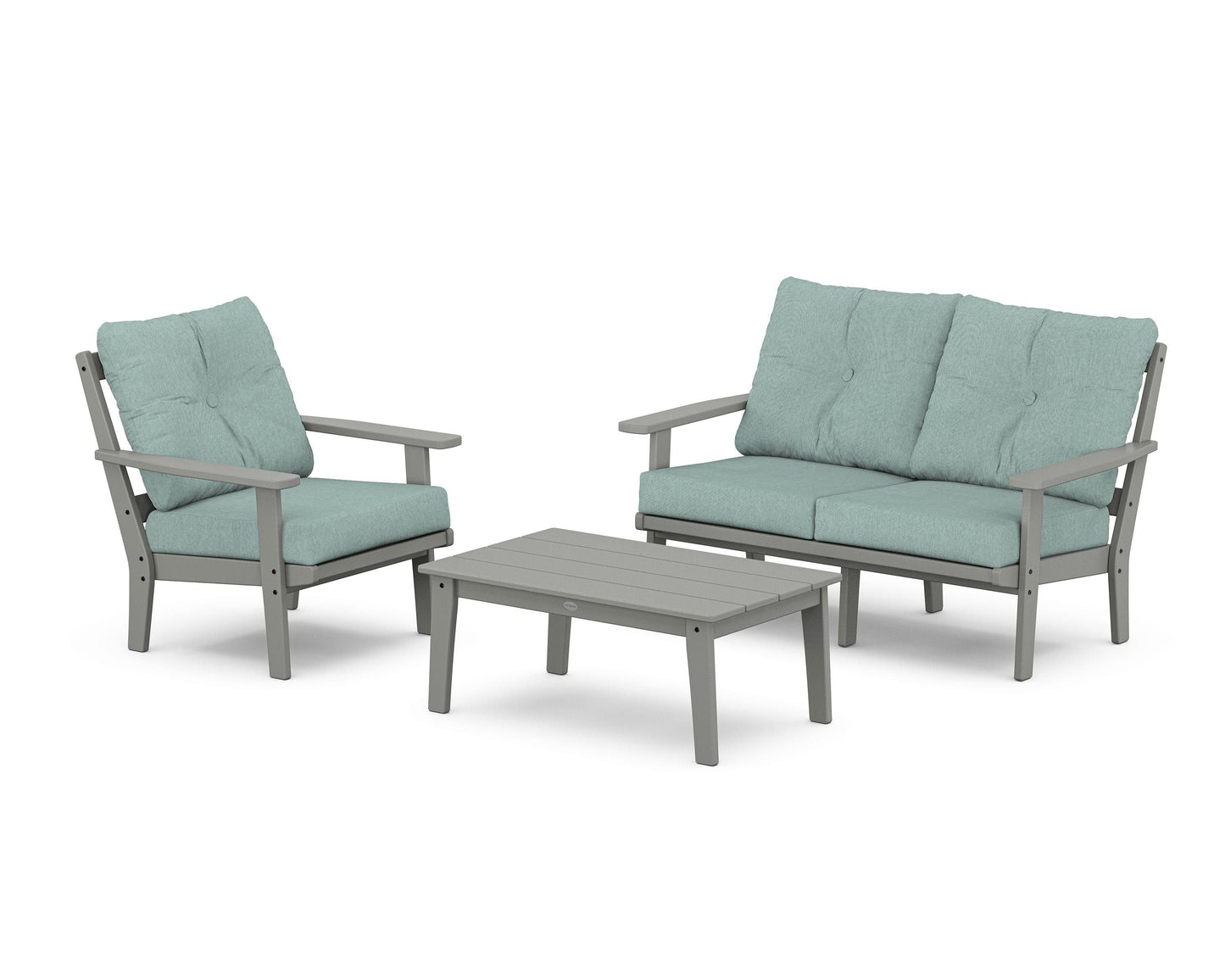 Prairie 3-Piece Deep Seating Set with Loveseat