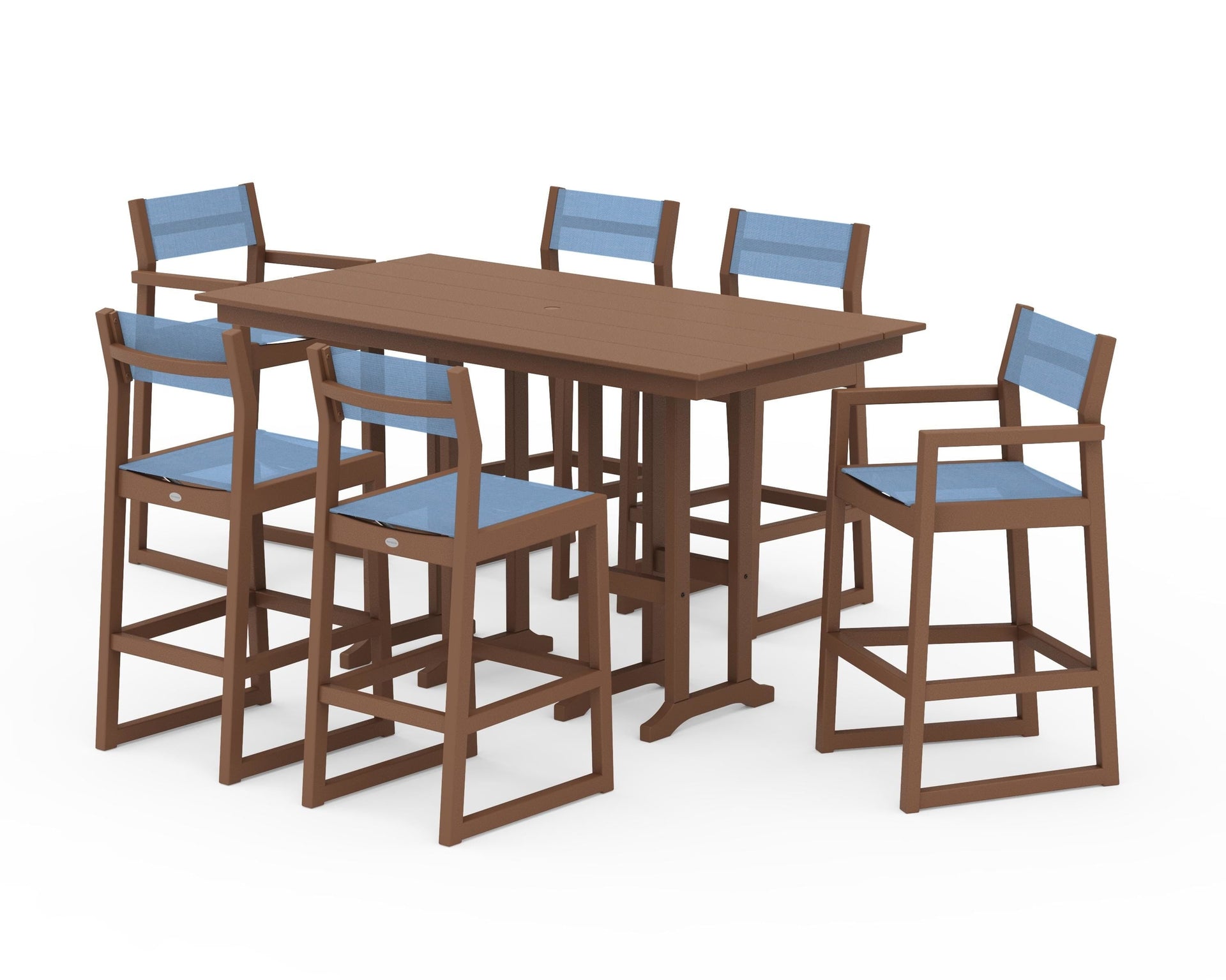 EDGE Sling 7-Piece Farmhouse Bar Set