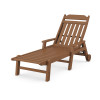 Cottage Chaise with Arms and Wheels