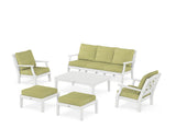 Chinoiserie 6-Piece Lounge Sofa Set