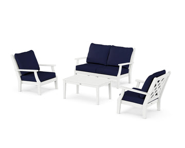 Wovendale 4-Piece Deep Seating Set with Loveseat