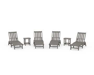 Vineyard 6-Piece Chaise Set