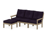 Vineyard 4-Piece Sectional with Ottoman