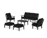 Mission 6-Piece Lounge Sofa Set