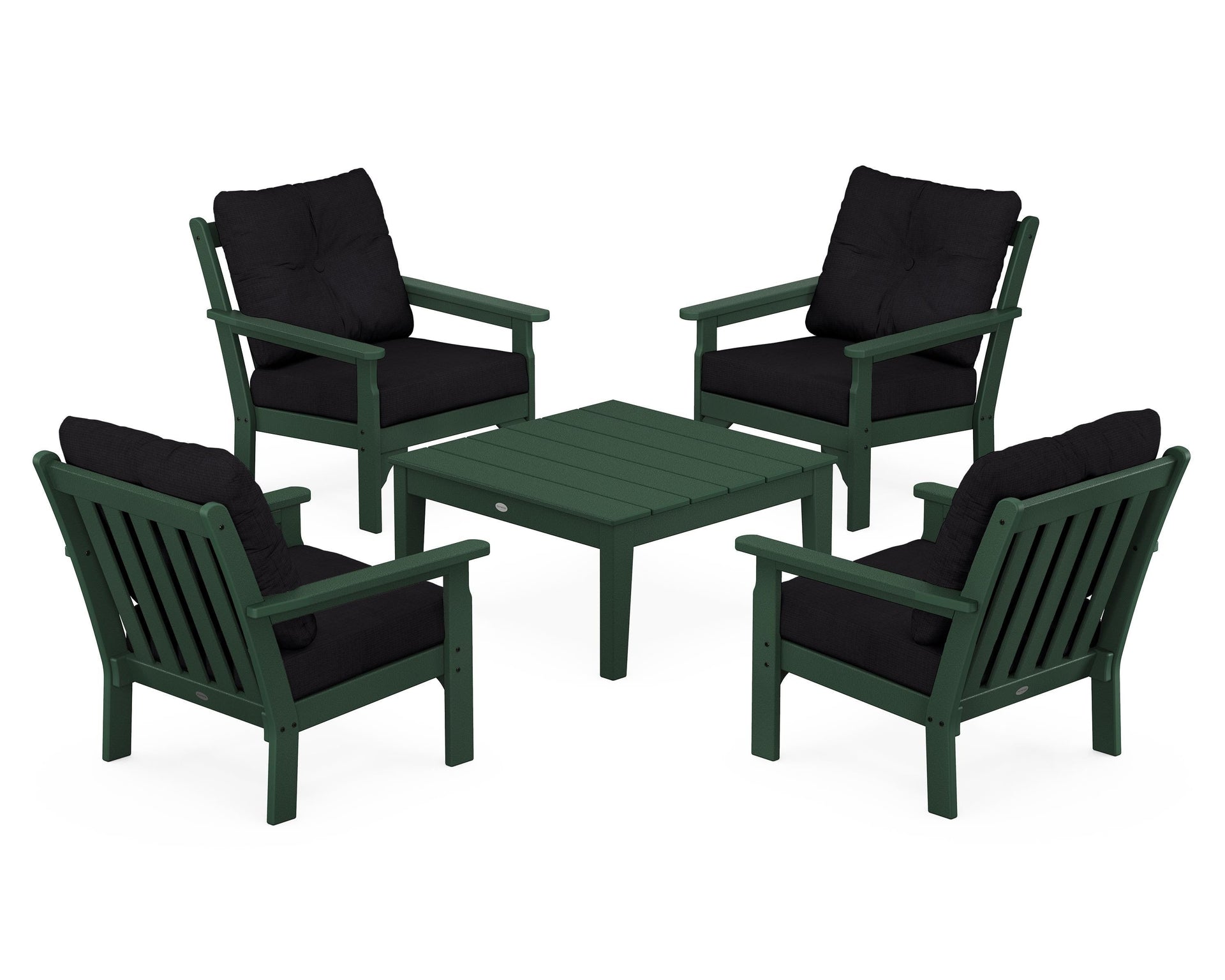 Vineyard 5-Piece Deep Seating Conversation Set