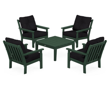 Vineyard 5-Piece Deep Seating Conversation Set