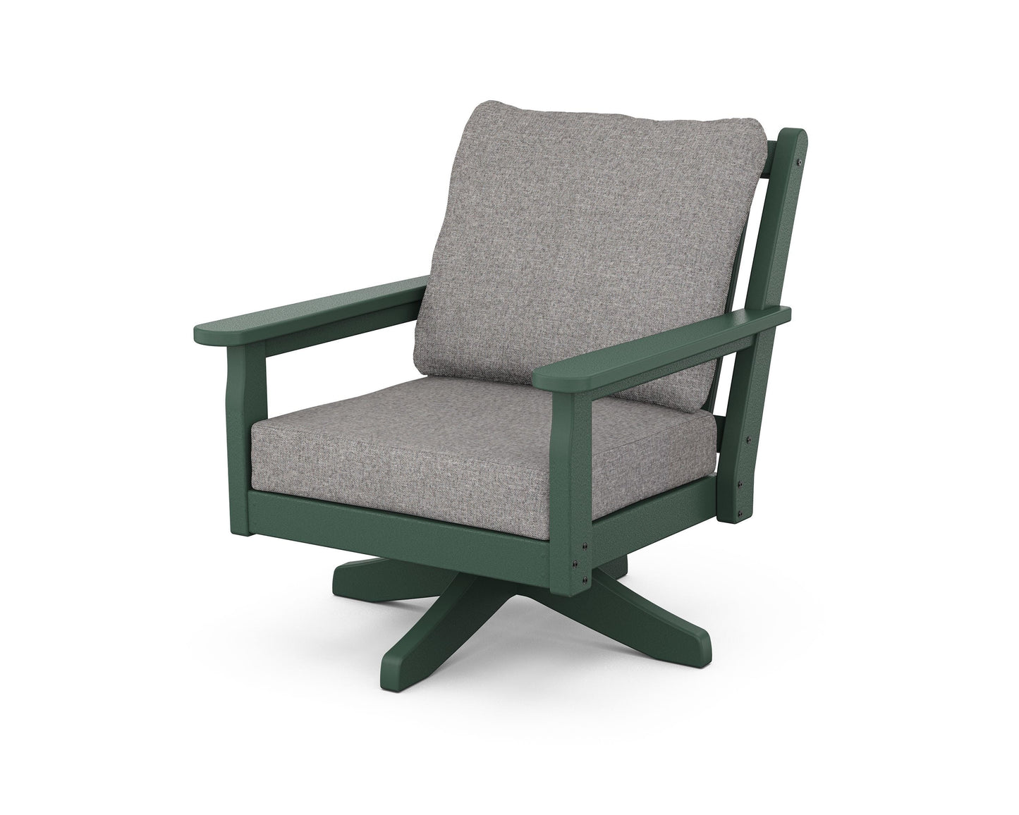Chippendale Deep Seating Swivel Chair