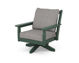 Chippendale Deep Seating Swivel Chair