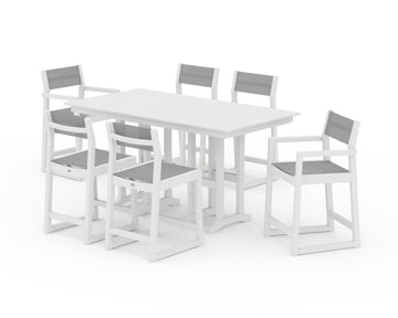 EDGE Sling 7-Piece Farmhouse Counter Set