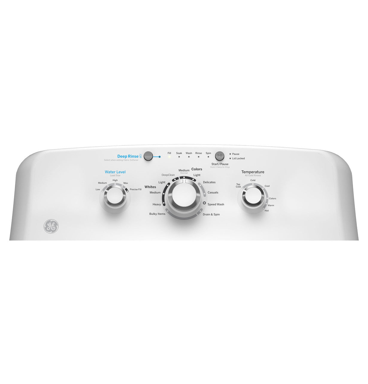 GE GE® 4.0 cu. ft. Capacity Washer with Stainless Steel Basket and Water Level Control