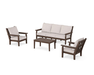 Chippendale 4-Piece Deep Seating Set with Sofa