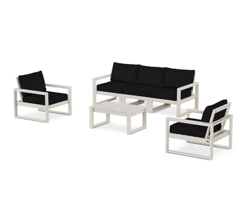 EDGE Sectional 4-Piece Deep Seating Set with Sofa