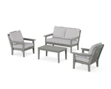 Cottage 4-Piece Deep Seating Set with Loveseat