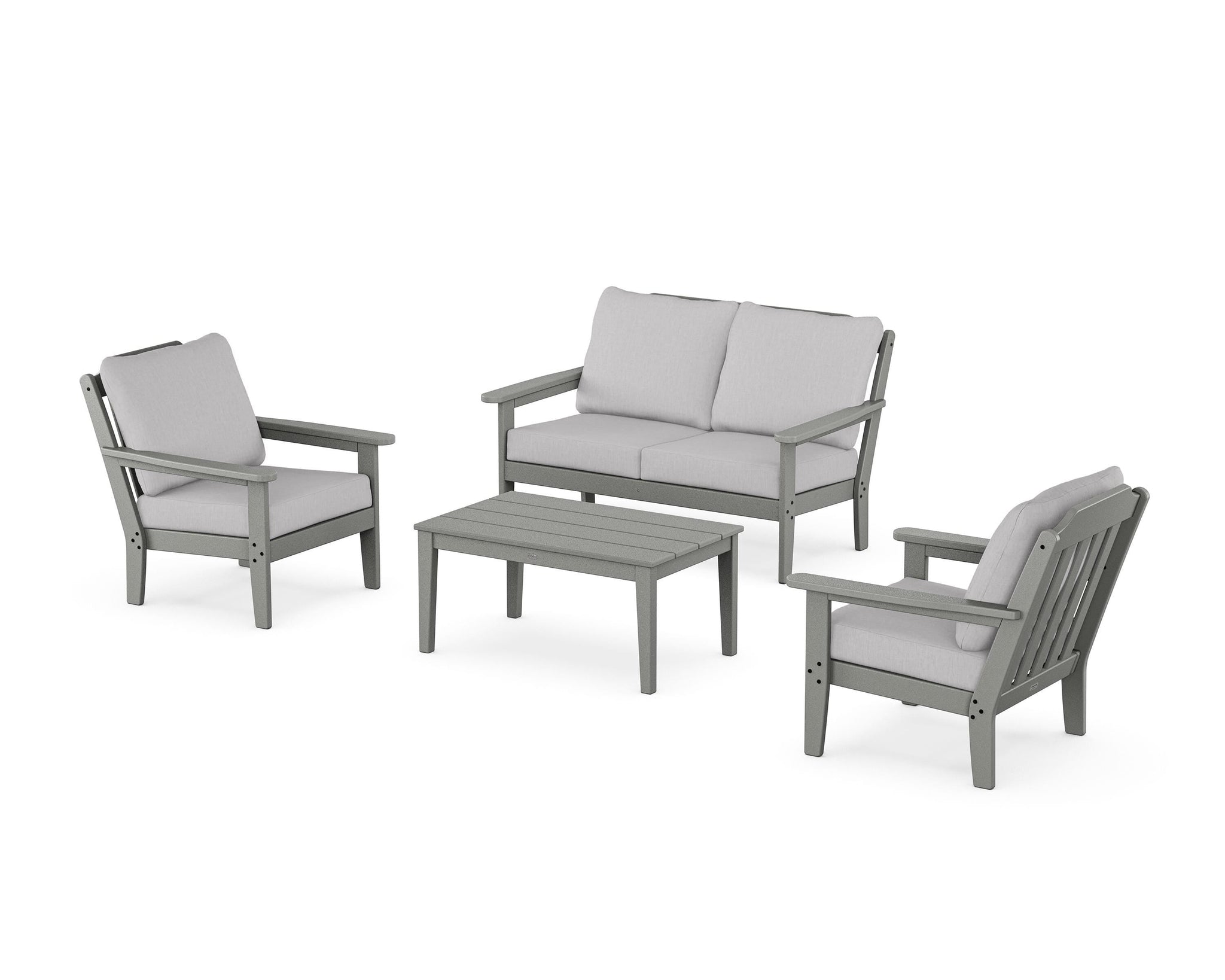 Cottage 4-Piece Deep Seating Set with Loveseat