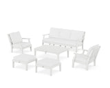 Chinoiserie 6-Piece Lounge Sofa Set
