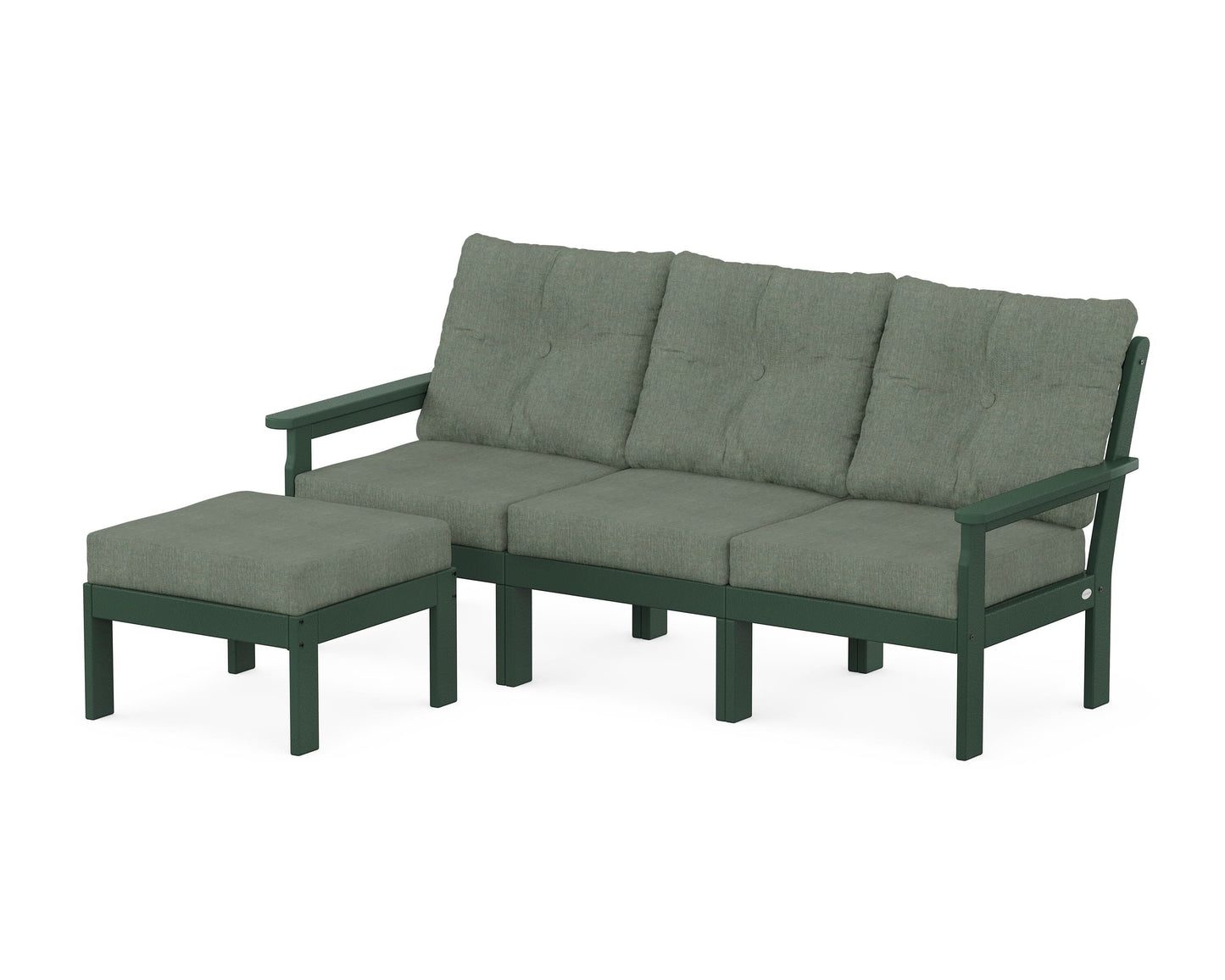 Vineyard 4-Piece Sectional with Ottoman