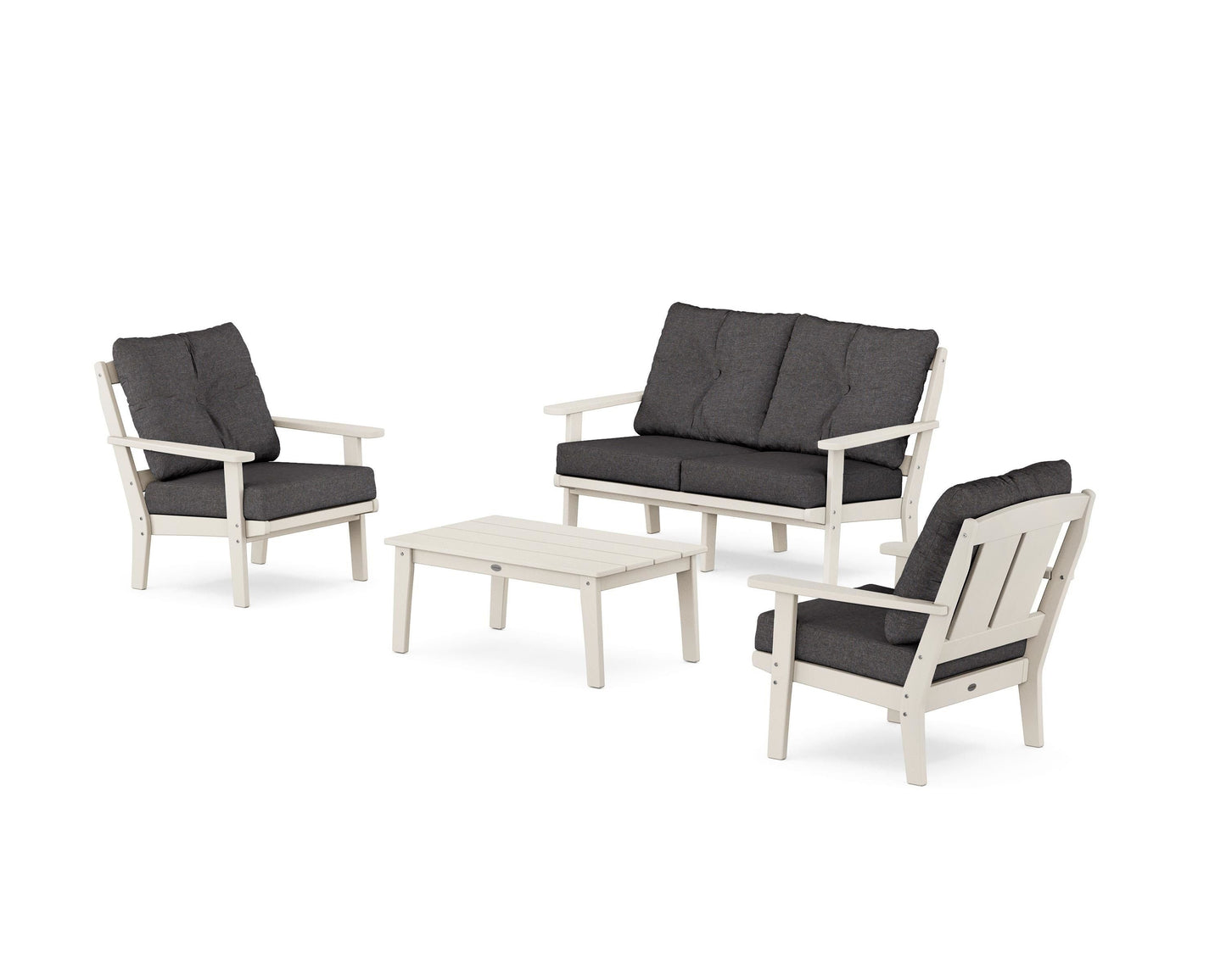 Mission 4-Piece Deep Seating Set with Loveseat