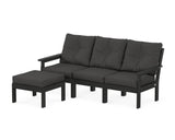 Vineyard 4-Piece Sectional with Ottoman