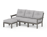 Vineyard 4-Piece Sectional with Ottoman