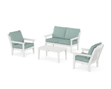 Cottage 4-Piece Deep Seating Set with Loveseat