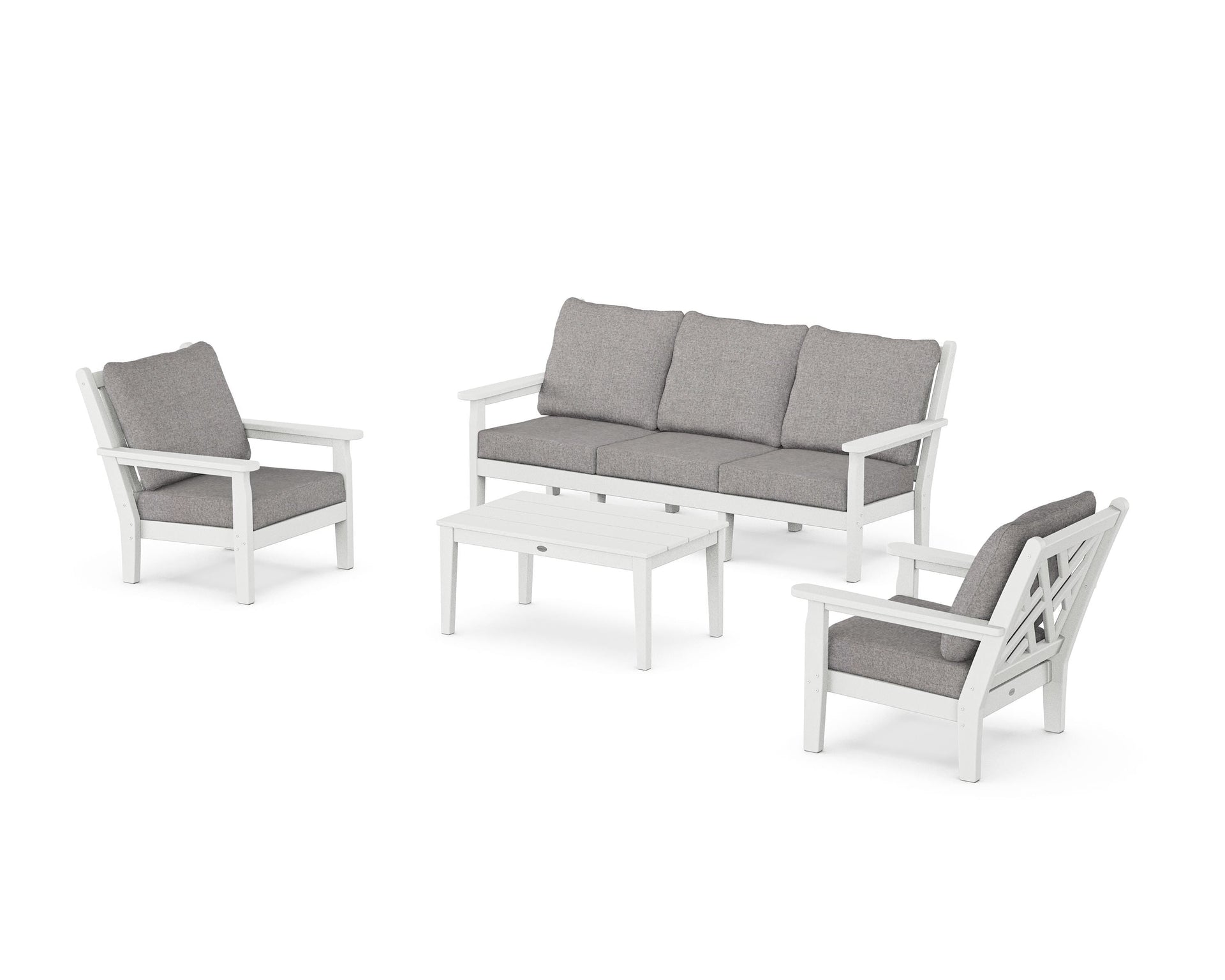 Chippendale 4-Piece Deep Seating Set with Sofa