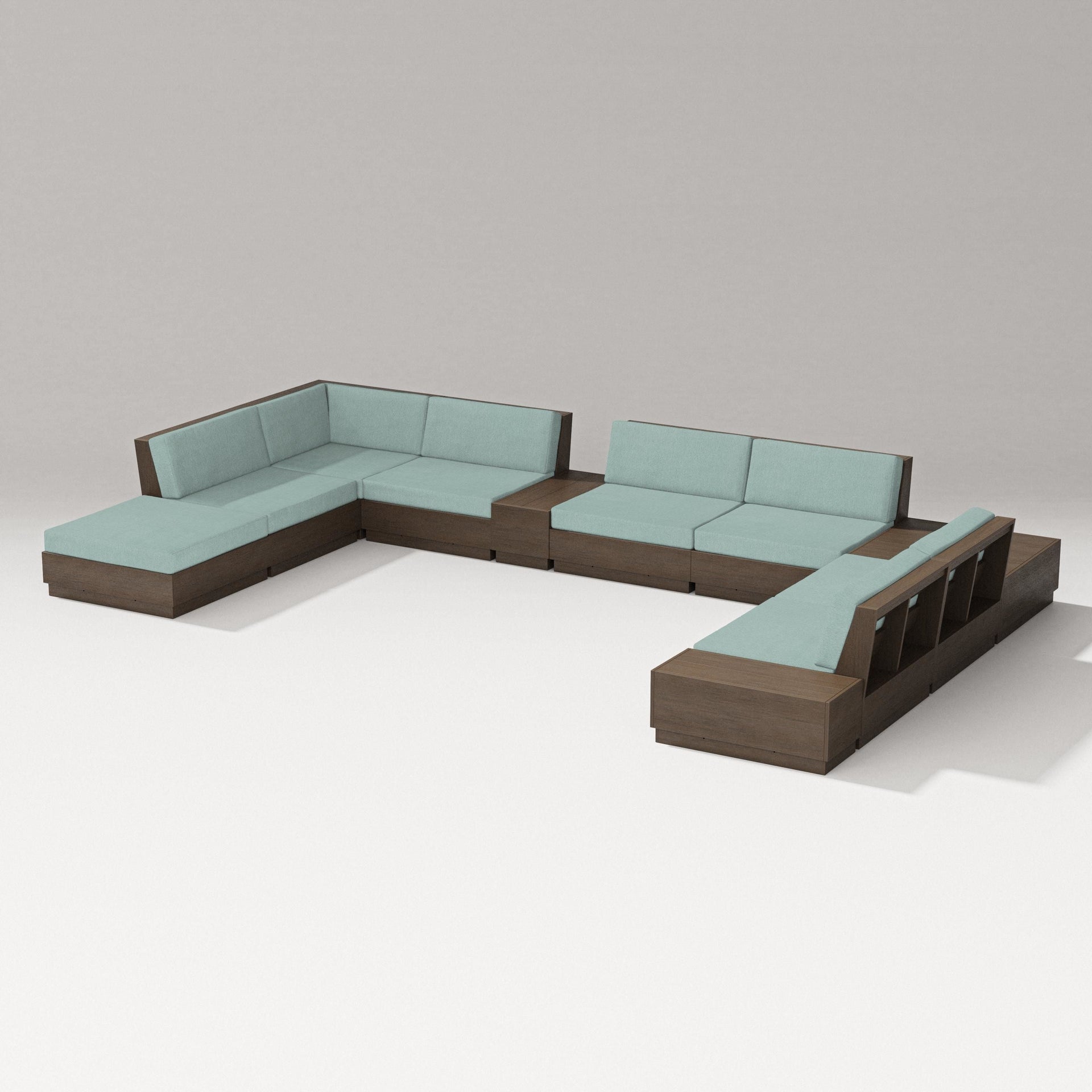 Elevate 11-Piece Conversation Sectional Set