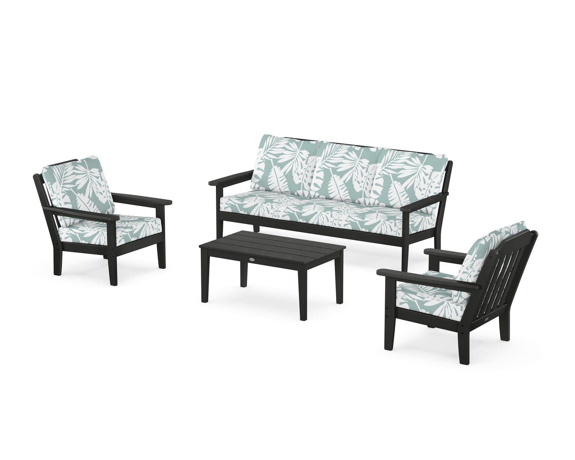 Cottage 4-Piece Deep Seating Set with Sofa