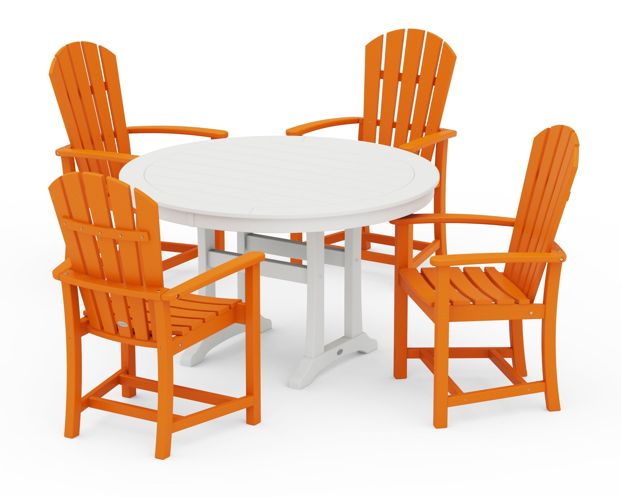 Palm Coast 5-Piece Round Dining Set