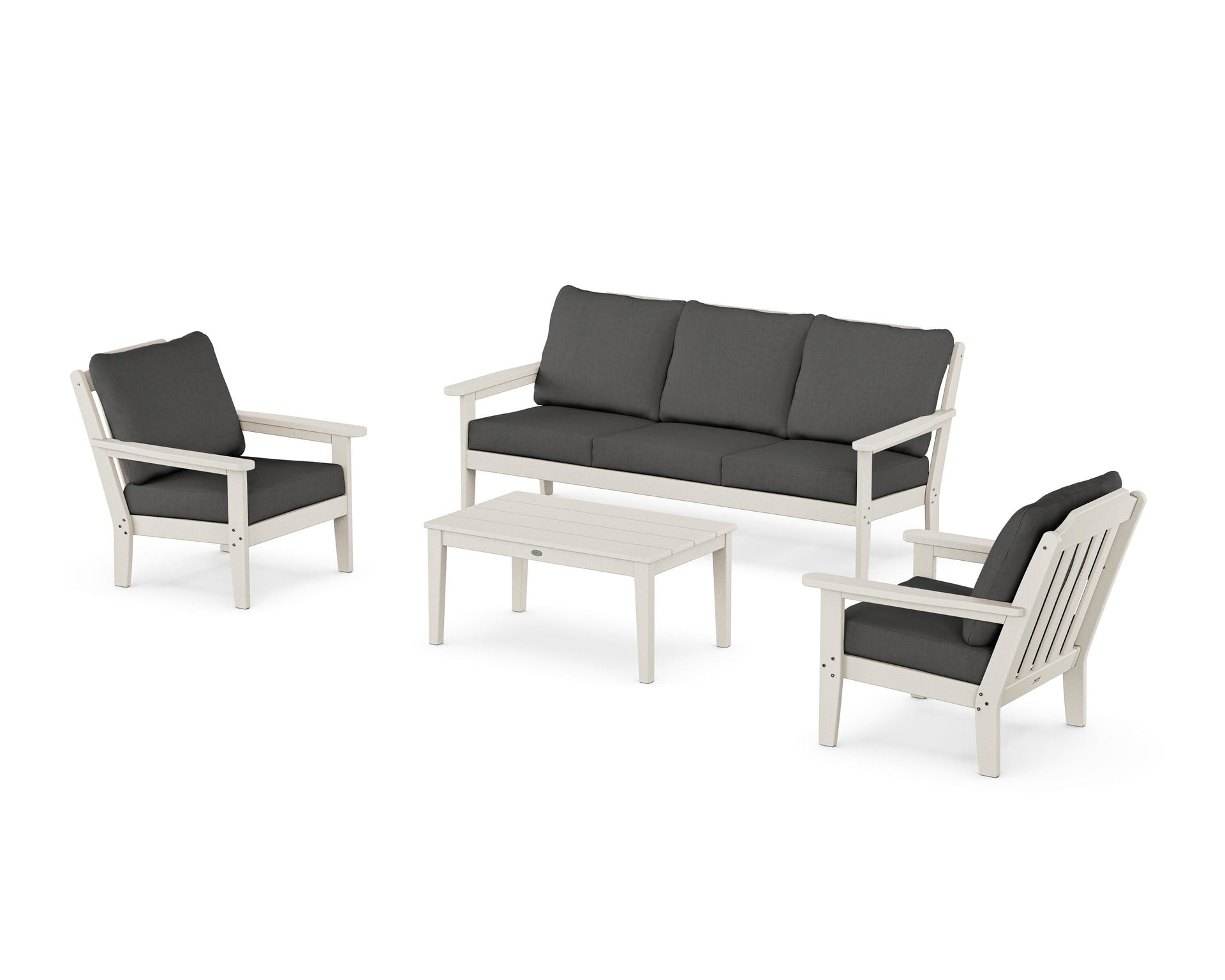 Cottage 4-Piece Deep Seating Set with Sofa