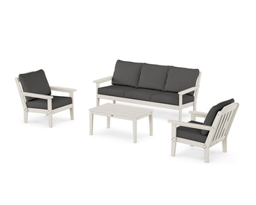 Cottage 4-Piece Deep Seating Set with Sofa