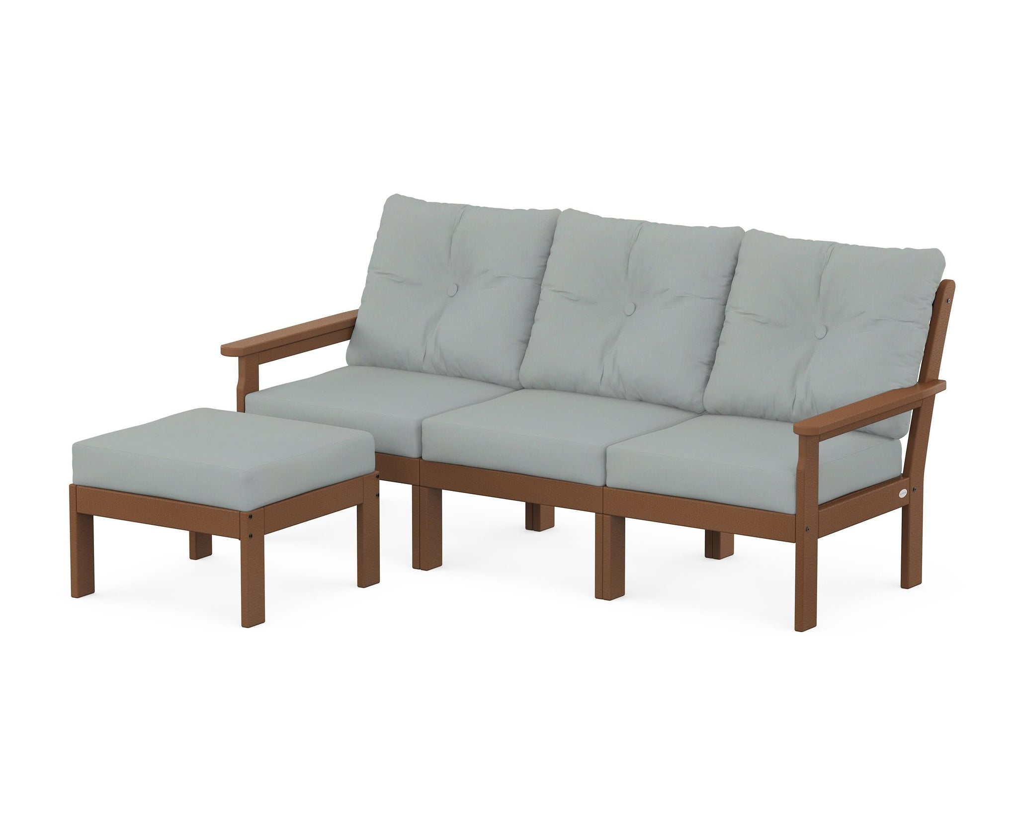Vineyard 4-Piece Sectional with Ottoman