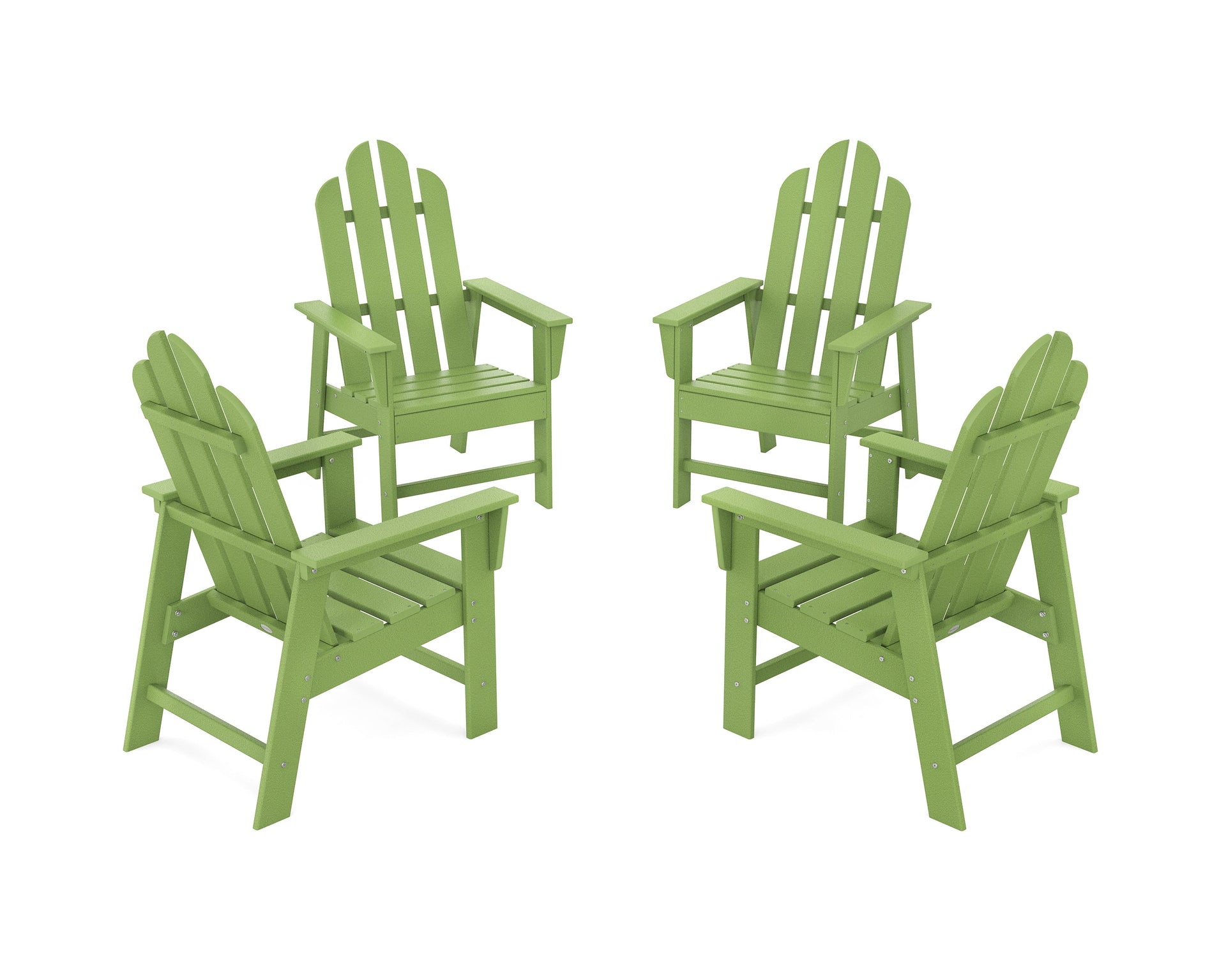 Long Island 4-Piece Upright Adirondack Conversation Set