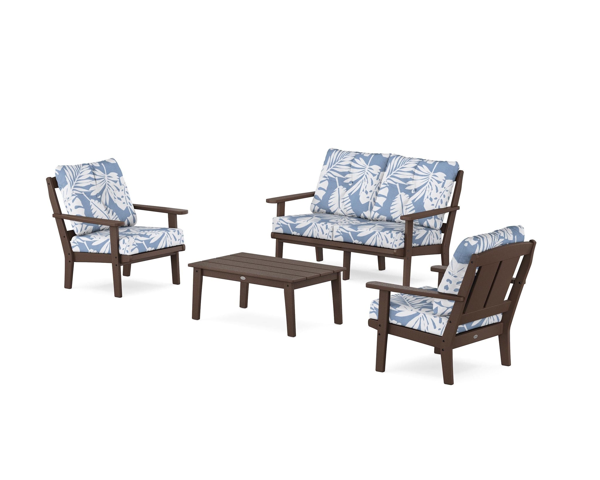 Mission 4-Piece Deep Seating Set with Loveseat